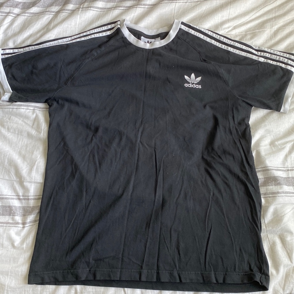 vintage black adidas shirt